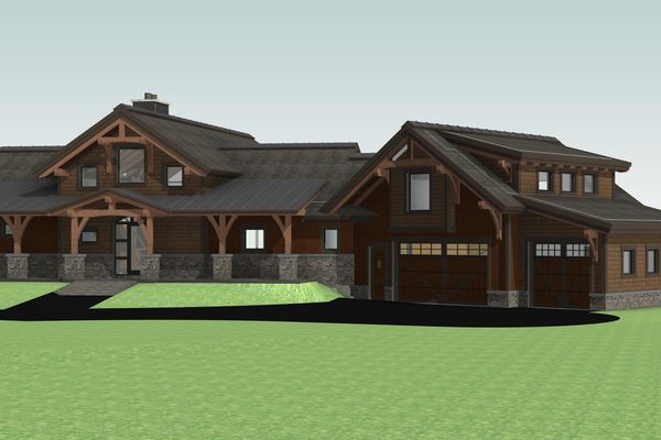 Montrose-Ranch-Colorado-Canadian-Timberframes-Design-Front-Right-3D