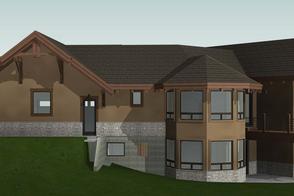 Colorado-Springs-Timber-Home-Canadian-Timberframes-Design-Rear-Right-Elevation