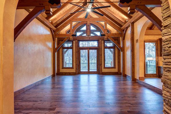 Colorado-Springs-Timber-Home-Canadian-Timberframes-Great-Room-View