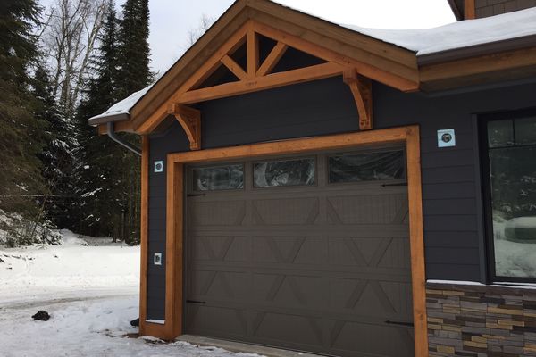 Loon-Lake-Cottage-Ontario-Canadian-Timberframes-Completed-Garage