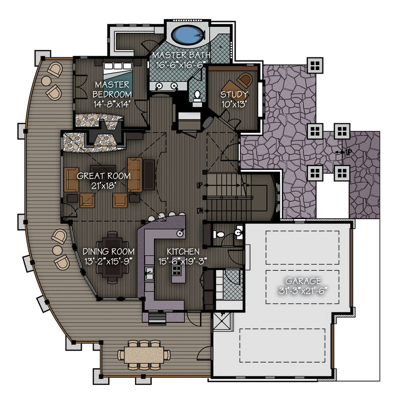 Living space: 1,943 sq. ft.  |   2-Car garage: 746 sq. ft.