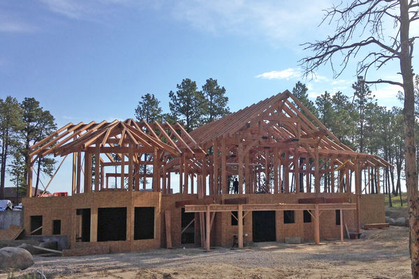 Colorado-Springs-Timber-Home-Construction