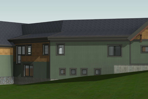 White-Mountain-Timber-Home-Canadian-Timberframes-New-Hampshire-Design-Rear-Left-Perspective