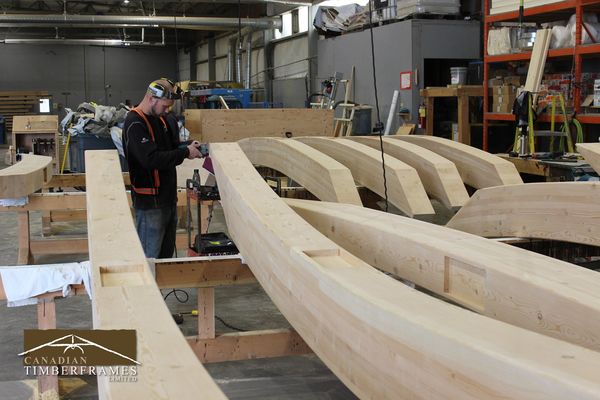 Fort-Collins-Colorado-Canadian-Timberframes-Production