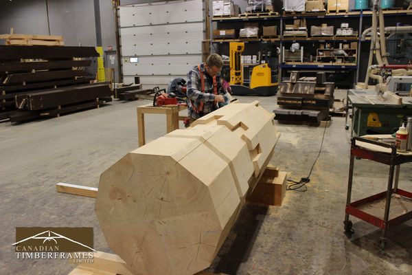 Fort-Collins-Colorado-Canadian-Timberframes-Production