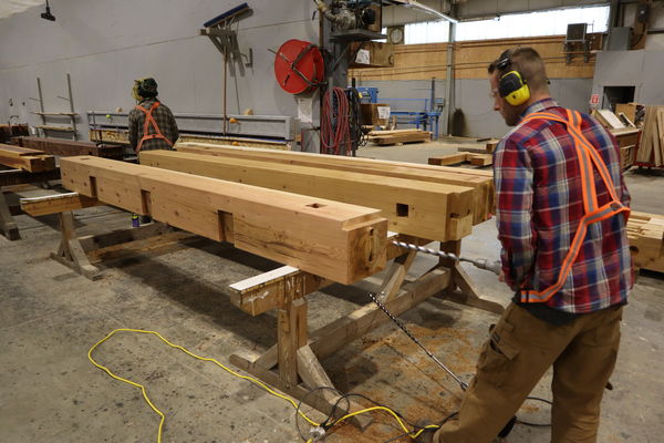 Swiss-Chalet-New-Zealand-Canadian-Timberframes-Production