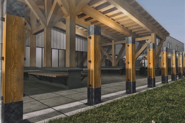 Richardson-Camp-Fort-McMurray-Alberta-Canadian-Timberframes-Design-3D